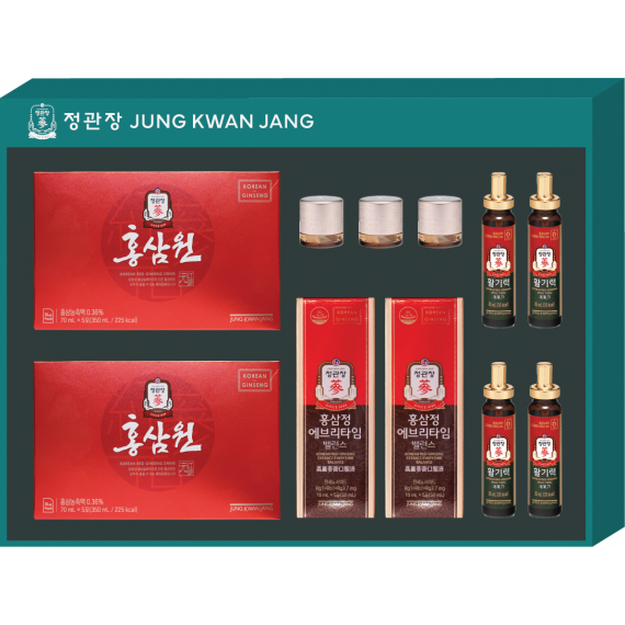 Hộp quà tặng hồng sâm cao cấp KGC Thịnh Vượng Hạnh Phúc