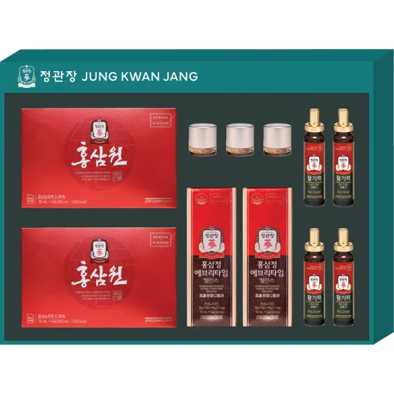 Hộp quà tặng hồng sâm cao cấp KGC Thịnh Vượng Hạnh Phúc