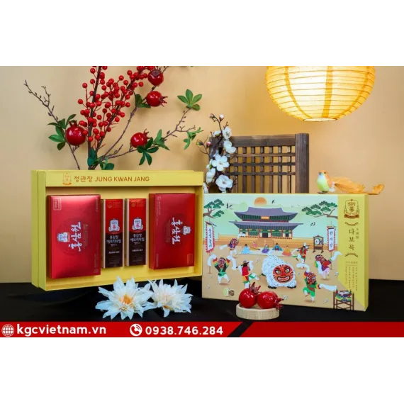 Bộ Quà Tặng Hồng Sâm KGC Cheong Kwan Jang Lộc Thịnh Gia Khang