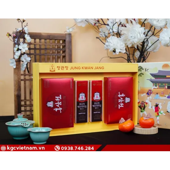 Bộ Quà Tặng Hồng Sâm KGC Cheong Kwan Jang Lộc Thịnh Gia Khang