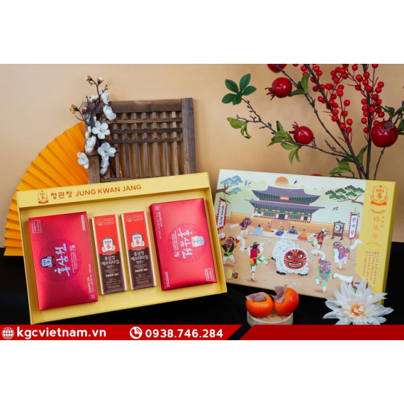 Bộ Quà Tặng Hồng Sâm KGC Cheong Kwan Jang Lộc Thịnh Gia Khang