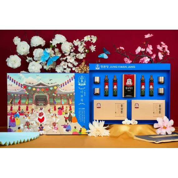 Hộp quà tặng hồng sâm KGC Jung Kwan Jang Phú Quý Như Ý
