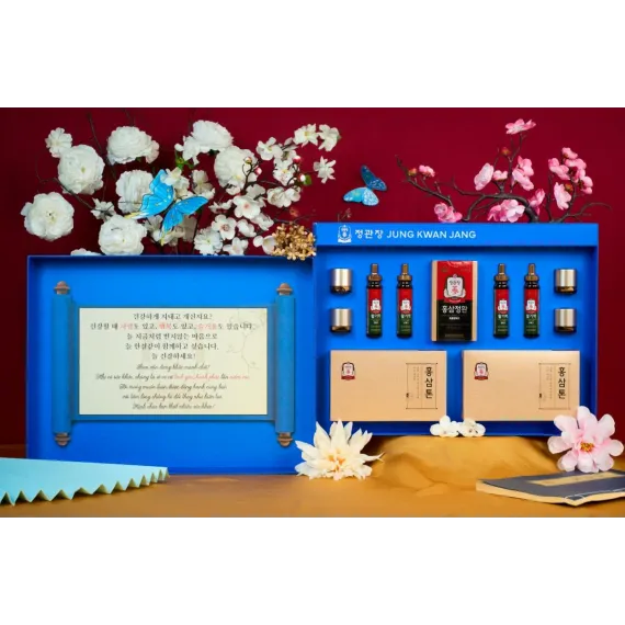 Hộp quà tặng hồng sâm KGC Jung Kwan Jang Phú Quý Như Ý