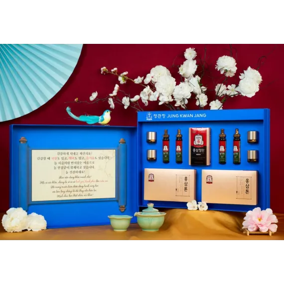 Hộp quà tặng hồng sâm KGC Jung Kwan Jang Phú Quý Như Ý