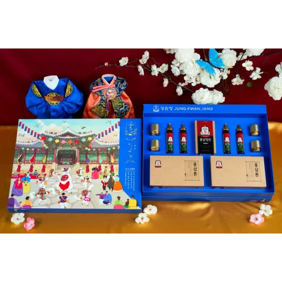 Hộp quà tặng hồng sâm KGC Jung Kwan Jang Phú Quý Như Ý