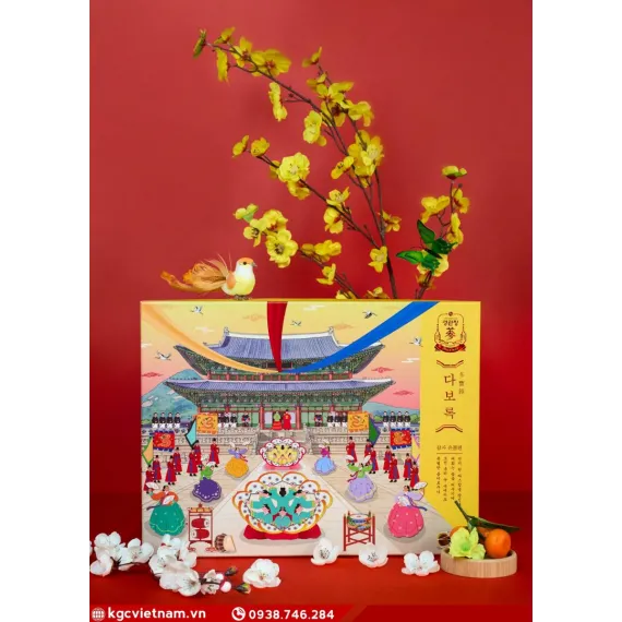 Hộp quà tặng hồng sâm KGC Jung Kwan Jang Phúc Lộc Trường Xuân