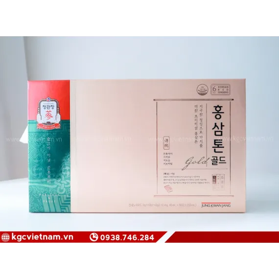 Nước Hồng Sâm Chính Phủ Tonic Gold KGC Jung Kwan Jang 40ml x 30 Gói | KGC Jung Kwan Jang Việt Nam | Kgcvietnam.vn