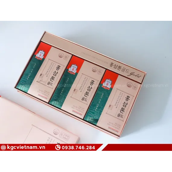 Nước Hồng Sâm Chính Phủ Tonic Gold KGC Jung Kwan Jang 40ml x 30 Gói | KGC Jung Kwan Jang Việt Nam | Kgcvietnam.vn