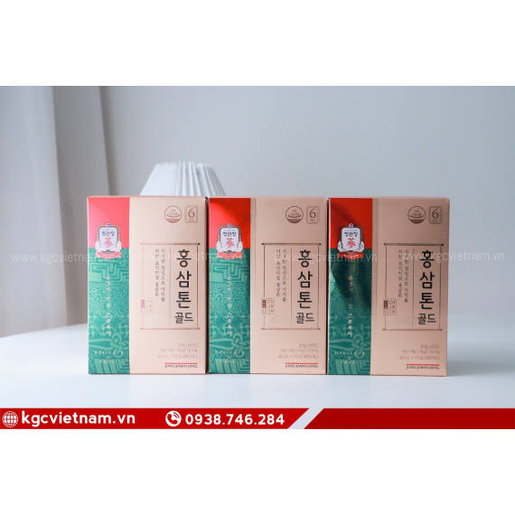 Nước Hồng Sâm Chính Phủ Tonic Gold KGC Jung Kwan Jang 40ml x 30 Gói | KGC Jung Kwan Jang Việt Nam | Kgcvietnam.vn