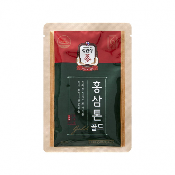 Nước hồng sâm Tonic Gold KGC 40ml x 30 gói | kgcvietnam.vn