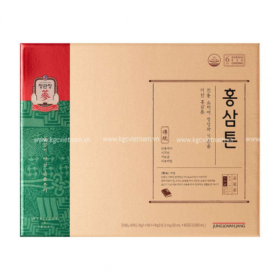 Nước Hồng Sâm KGC Jung Kwan Jang TONIC MILD Hàn Quốc 50ml x 60 Gói
