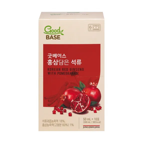 Nước hồng sâm lựu đỏ Good Base KGC Jung Kwan Jang 50ml x 30 gói | kgcvietnam.vn
