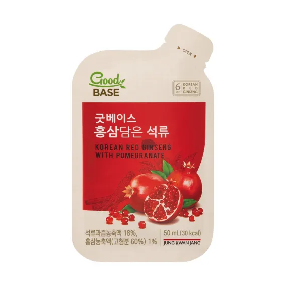 Nước hồng sâm lựu đỏ Good Base KGC Jung Kwan Jang 50ml x 30 gói | kgcvietnam.vn