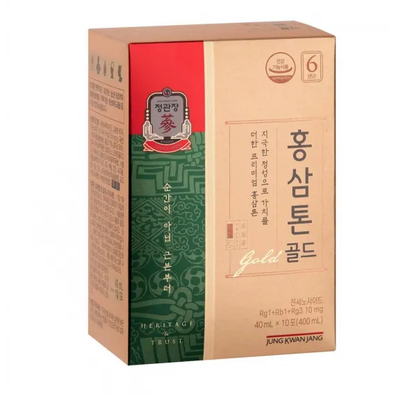 Nước Hồng Sâm Chính Phủ Tonic Gold KGC Jung Kwan Jang 40ml x 30 Gói | KGC Jung Kwan Jang Việt Nam | Kgcvietnam.vn