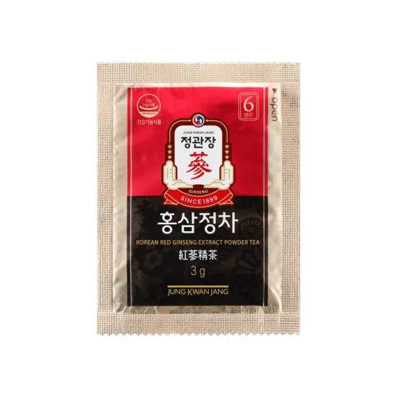 Trà hồng sâm KGC Jung Kwan Jang Extract Powder Tea 3g x 100 gói | kgcvietnam.vn