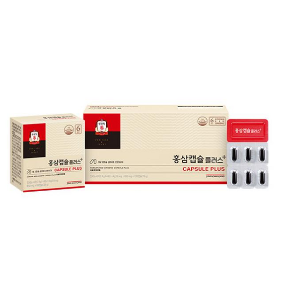 Viên hồng sâm KGC Jung Kwan Jang Capsule Plus 650mg x 120 viên