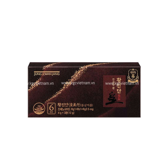Viên hồng sâm linh đan KGC - Jung Kwan Jang Hwang Jin Dan 4g x 3 viên