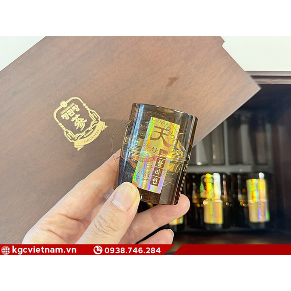 Viên Thiên Sâm Linh Đan Dát Vàng KGC Jung Kwan Jang Hwang Jin Dan Cheon Noble Line 4g x 20 viên