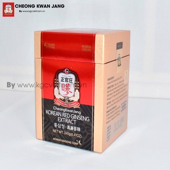 Hình Ảnh Cao Hồng Sâm KGC - Cheong Kwan Jang 240g được cung cấp bởi  www.kgcvietnam.vn