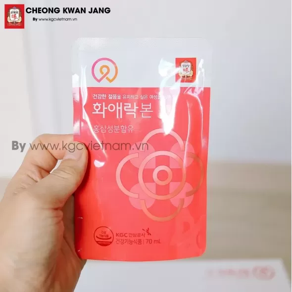 Nước hồng sâm Cheong Kwan Jang dành cho nữ giới