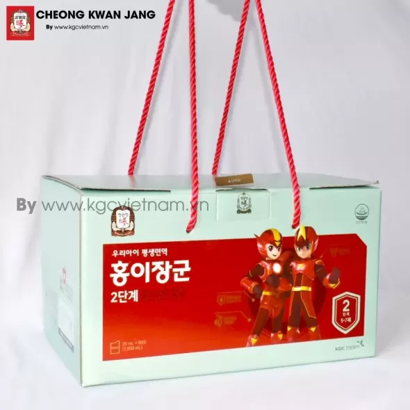Nước hồng sâm trẻ em KGC Cheong Kwan Jang 20ml x 90 gói số 2