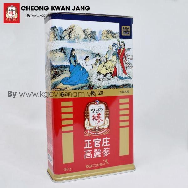 Hồng Sâm Củ Khô Cheong Kwan Jang Hàn Quốc 150 gam số 20( hộp 7 củ)