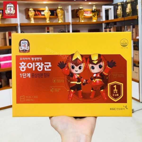 Nước hồng sâm trẻ em KGC Jung Kwan Jang 10ml x 30 gói số 1