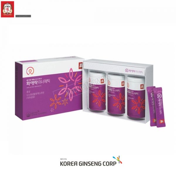 Thạch hồng sâm dành cho phụ nữ KGC Cheong Kwan Jang Hwa Ae Rak Innergetic 15g x 60 gói