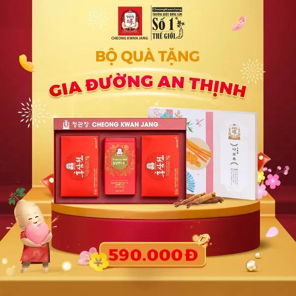 Bộ Quà Tặng Gia Đường An Thịnh KGC - Cheong Kwan Jang