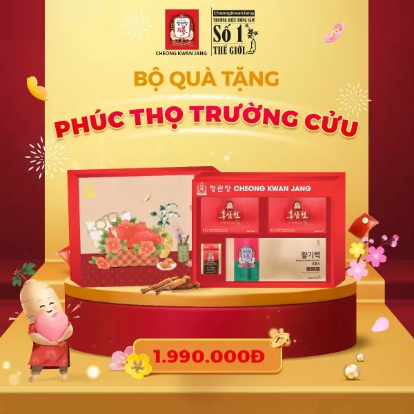 Bộ Quà Tặng KGC Cheong Kwan Jang Phúc Thọ Trường Cửu