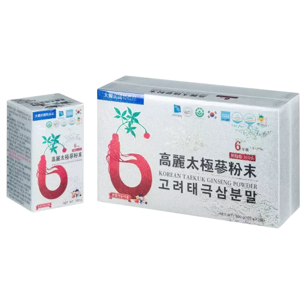Bột Thiên Sâm Chính Phủ Hàn Quốc Premium 100g x 3 lọ