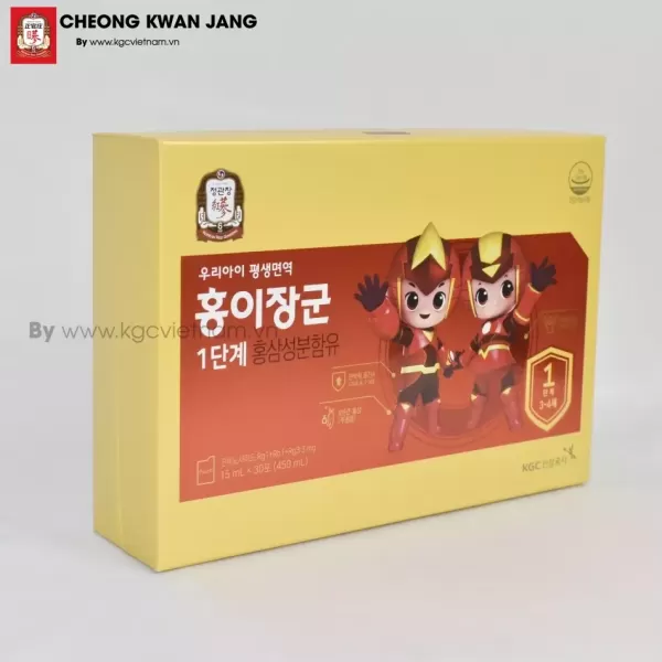 Nước hồng sâm trẻ em KGC Jung Kwan Jang 10ml x 30 gói số 1
