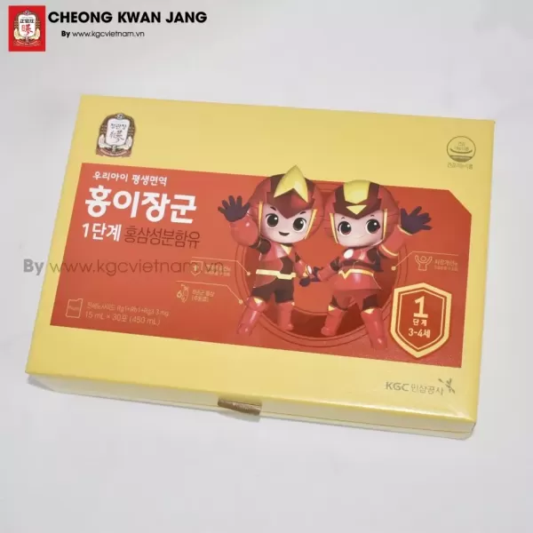 Nước hồng sâm trẻ em KGC Jung Kwan Jang 10ml x 30 gói số 1