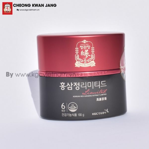 Cao địa sâm Cheong Kwan Jang - Kgc 100g x 3 lọ mẫu mới 2019