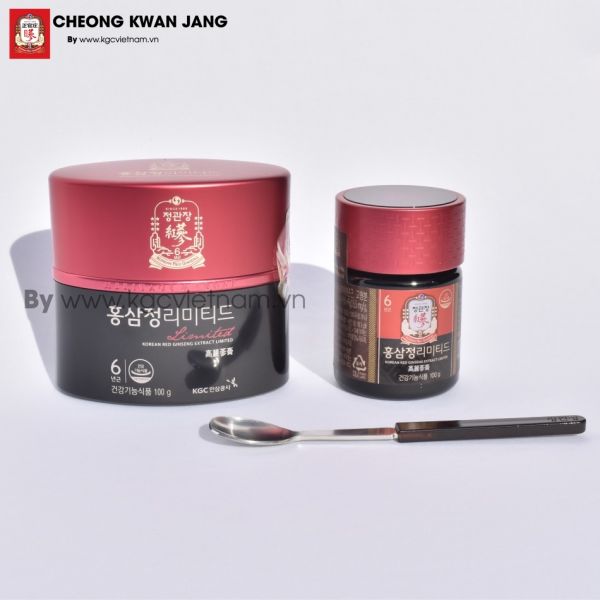 Cao địa sâm Cheong Kwan Jang - Kgc 100g x 3 lọ mẫu mới 2019