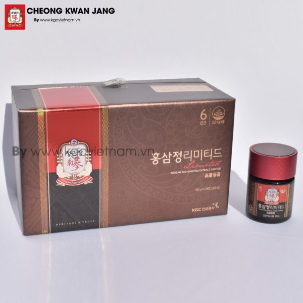 Cao địa sâm Cheong Kwan Jang - Kgc 100g x 3 lọ mẫu mới 2019