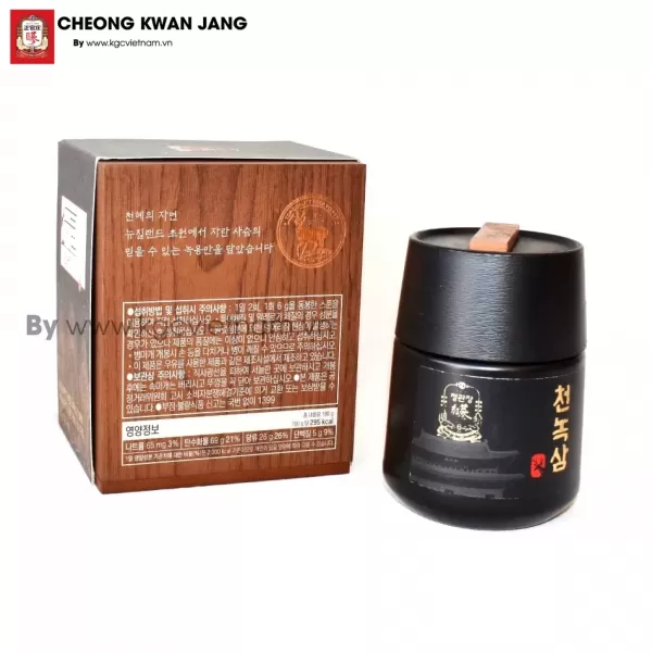 Cao Hồng Sâm Nhung Hươu KGC Jung Kwan Jang Cheon Nok 180g x 1 lọ