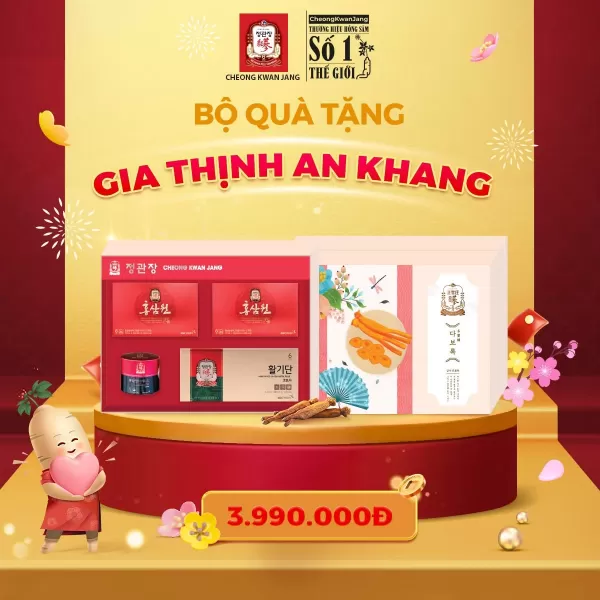 Bộ quà tặng KGC Cheong Kwan Jang Gia Thịnh An Khang