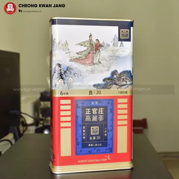 Hồng Sâm Củ Khô Cheong Kwan Jang Hàn Quốc 150 gam số 20( hộp 7 củ)