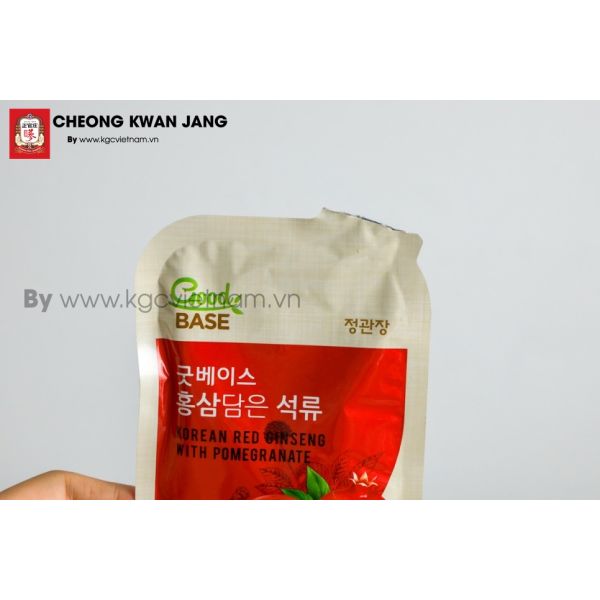 Nước hồng sâm lựu đỏ Good Base KGC 50ml x 30 gói