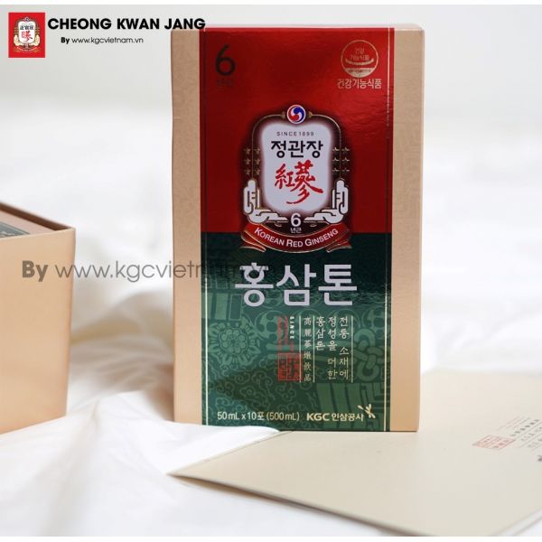 Nước hồng sâm Tonic Gold KGC 40ml x 30 gói