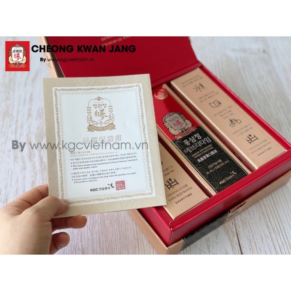Nước hồng sâm KGC Jung Kwan Jang Everytime Hàn Quốc 30 gói