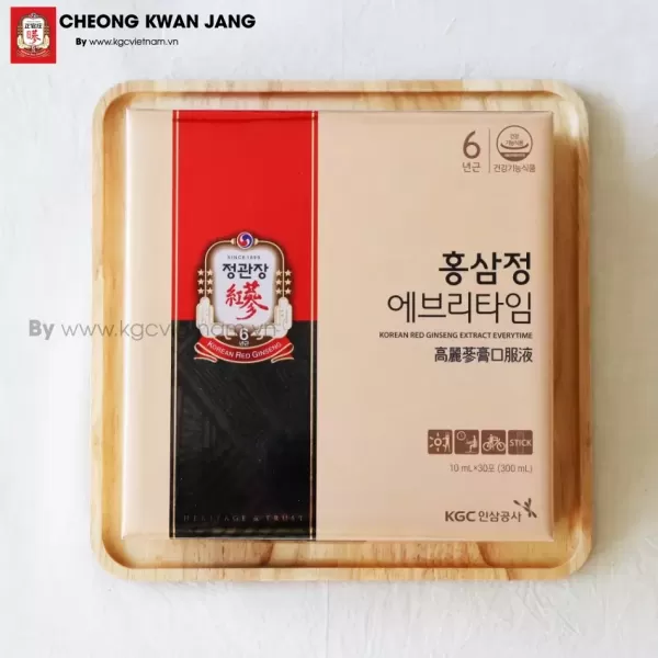 Nước hồng sâm Cheong Kwan Jang - KGC Everytime 10ml x 30 gói