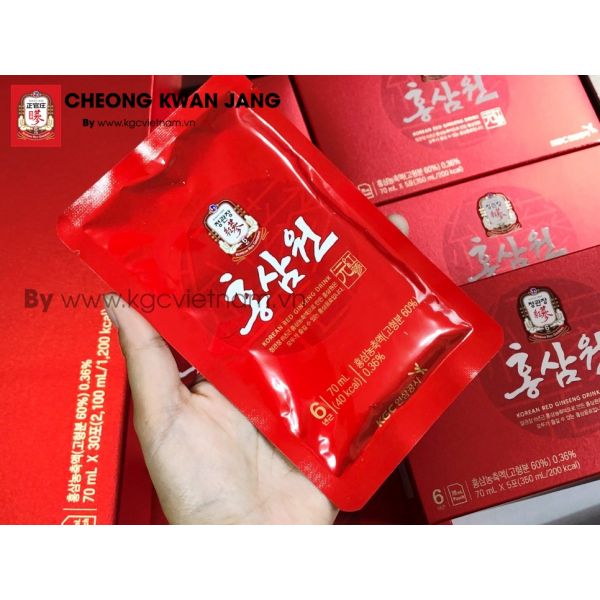 Nước Hồng Sâm Won KGC Jung Kwan Jang Hàn Quốc 70ml x 15 gói