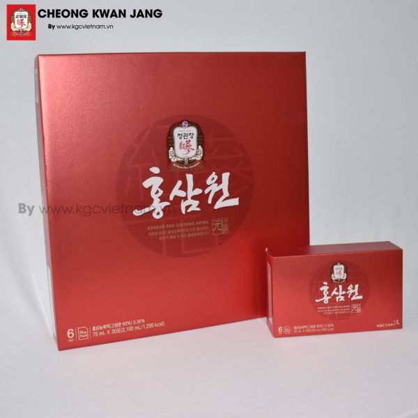 Nước hồng sâm Won KGC Jung Kwan Jang Hàn Quốc 70ml x 30 gói