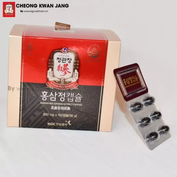 Viên hồng sâm KGC - Cheong Kwan Jang 600mg x 300 viên