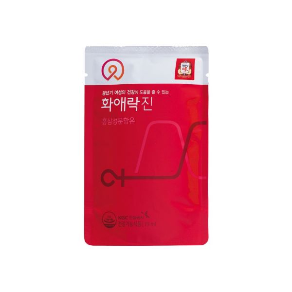 [Nước hồng sâm Cheong Kwan Jang] dành cho phụ nữ Hwa Ae Rak Jin 70ml x 30 gói