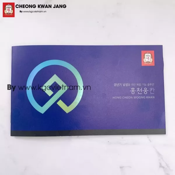 Viên hồng sâm dành cho nam giới KGC Cheong Kwan Jang Hong Cheon Woong Khan 180 viên