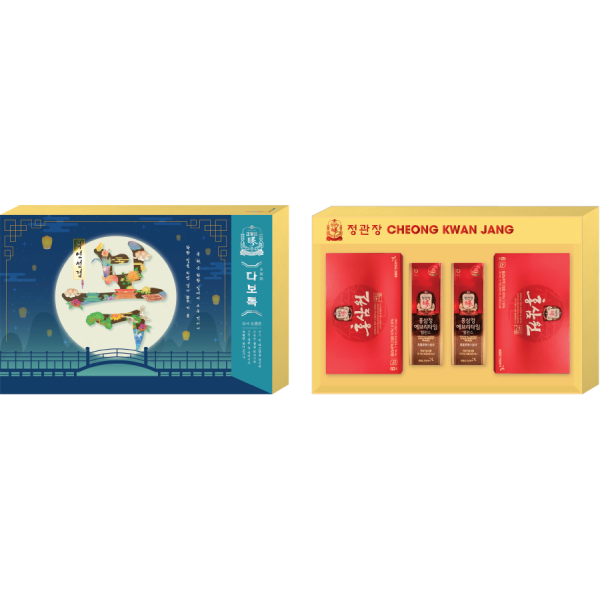 Bộ quà tặng trung thu cao cấp Hồng sâm KGC Cheong Kwan Jang Dạ Nguyệt Sum Vầy 2023