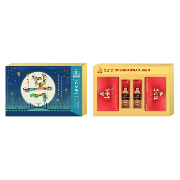 Bộ quà tặng trung thu cao cấp Hồng sâm KGC Cheong Kwan Jang Dạ Nguyệt Sum Vầy 2023
